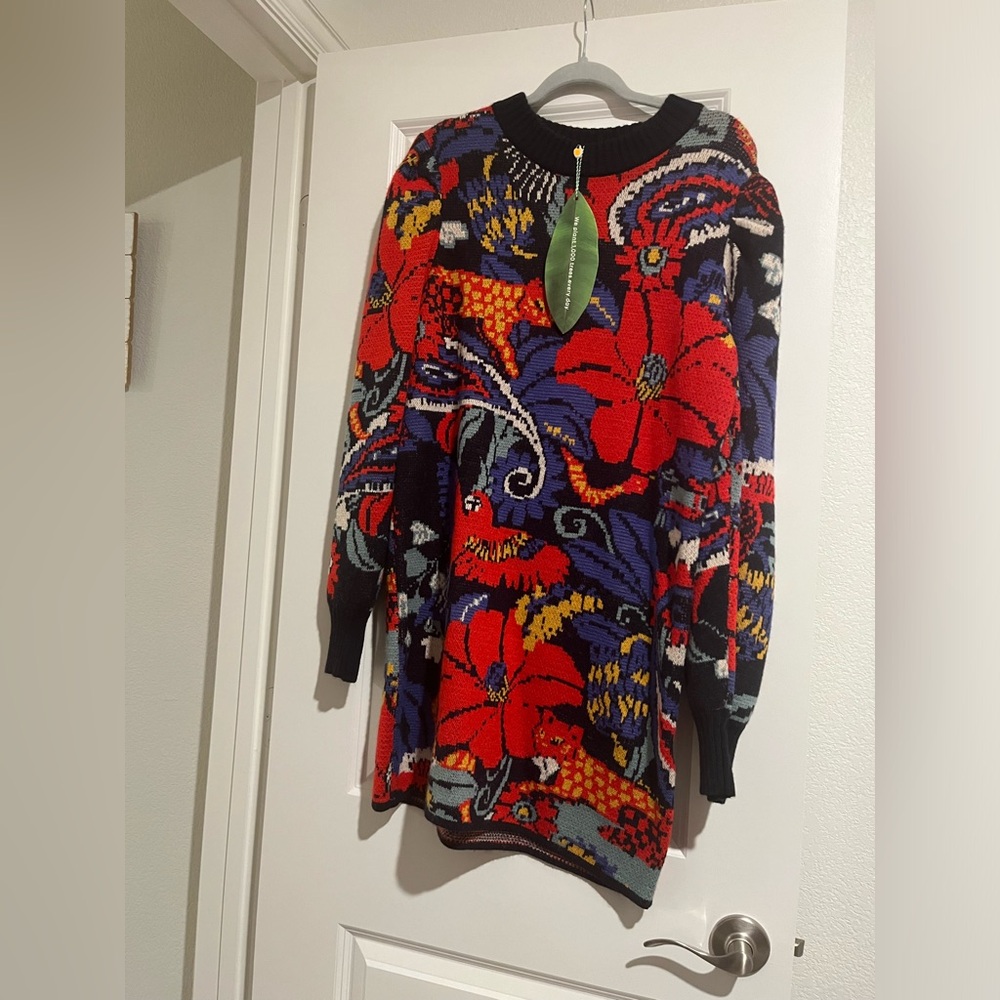 Farm Rio sweater dress nwt